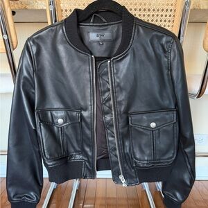 Blank NYC Black Leather Jacket